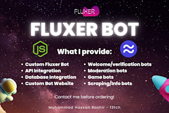 create a custom fluxer bot