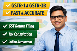 file gst return gstr1 and gstr 3b for your business