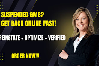 reinstate suspended google business profile and fix gmb suspension
