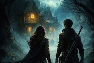 write a dark fantasy mystery short story just for you