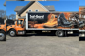 create amazing 3d vehicle wrap, car, van, and food truck wrap design