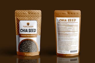do product packaging design, pouch design and bag design