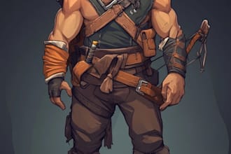 draw 2d game character or 2d game character