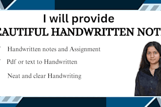 convert text or PDF into beautiful handwritten notes