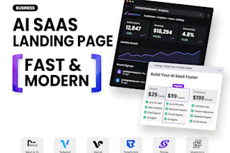 convert figma to modern ai saas landing page in next js 15