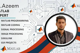 provide matlab programming, simulink and gui services