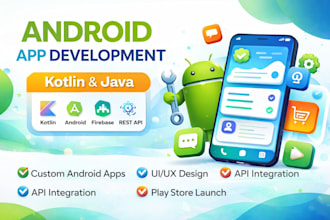 develop android app with kotlin mobile app development
