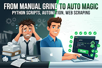 create custom automation scripts, bots, or web scrapers