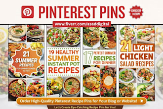 design high quality pinterest pins