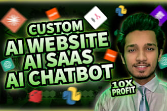 develop ai website, ai chatbot, ai web application, ai saas