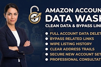 delete suspended or active amazon account and data