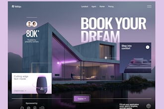 build real estate platform app with property listing ar tours, investor network