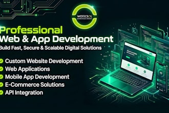 be your website developer for your needs