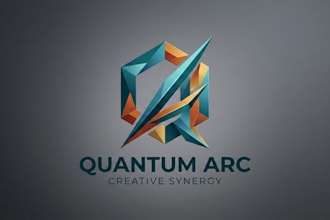 design a modern and trendy logo for your brand