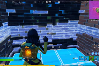 build fortnite uefn map, red vs blue, pakour map, skywar map, 1v1, zonewa map