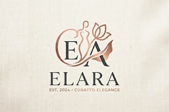 design a stylish and unique womens clothing brand logo