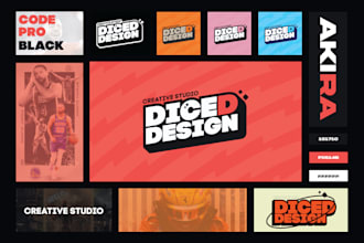 design a professional logo and brand kit