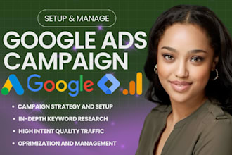 setup high performance google ads campaign