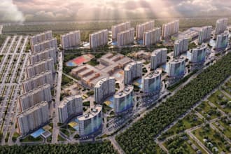 craft residential housing development, exterior visualization,master plan,render