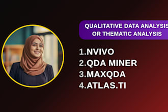 do qualitative data analysis, thematic analysis using nvivo or maxqda