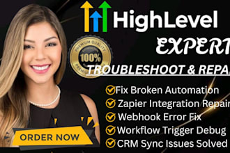 fix gohighlevel webhook zapier integration highlevel automation errors