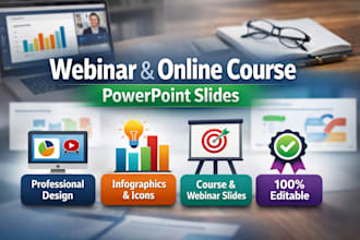 design webinar or online course powerpoint presentation