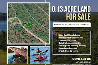 create marketing images for your vacant land listing
