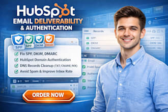 fix hubspot deliverability hubspot spam fix hubspot domain authentication dns