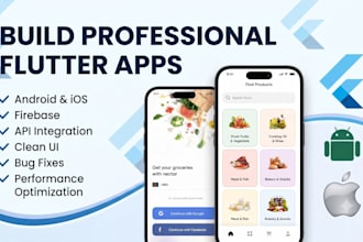 create custom mobile apps with flutter