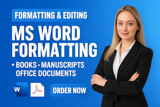 do word document editing and formatting