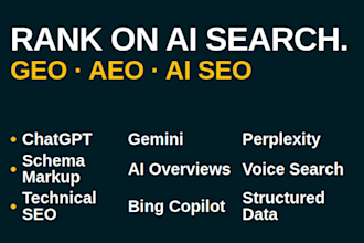 do GEO, aeo and ai SEO to rank on chatgpt claude copilot gemini