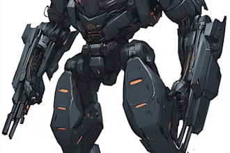 high quality robot, mecha concepts
