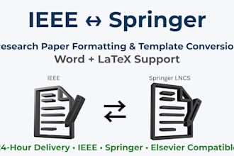 convert ieee format to springer lncs format