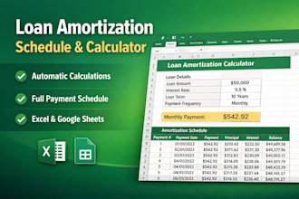 excel loan calculator and schedule