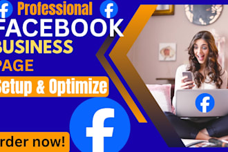 setup and optimize your facebook business page professionally