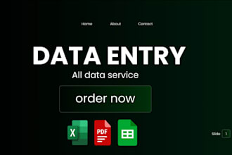 do data entry work and virtual assistant