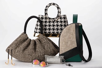 design custom handbag, tote bag, backpack and fashion