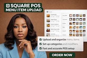 square pos menu setup item upload product listing