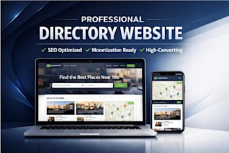 build a professional directory website and business listing website