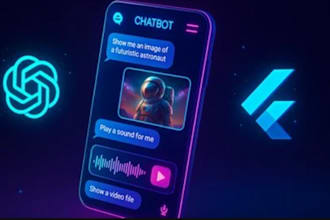 build android app, ios app, ai chatbot for mobile app development with chatgpt