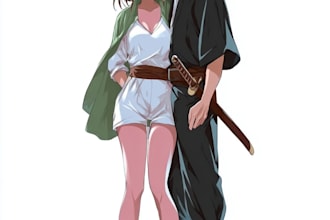 draw character sheet for your oc, waifu and husbando