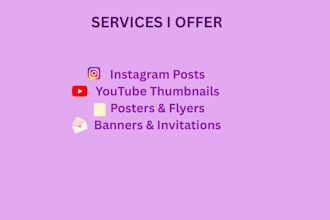 design professional canva templates, invitations, flyers, and posters