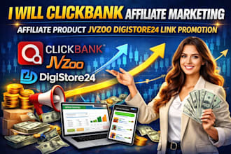 clickbank affiliate marketing affiliate product jvzoo digistore24 link promotion