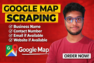 scrape targeted google maps leads with emails for your business