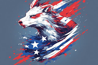 create a political logo design or campaign flyer