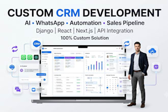 develop, customize, and integrate CRM systems for your business automation