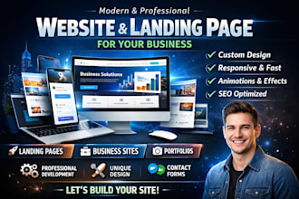 design a professional online business card or portfolio site