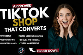 create USA tiktok shop account tiktok USA instagram business representative