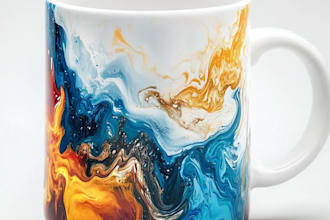 do custom mug design for print