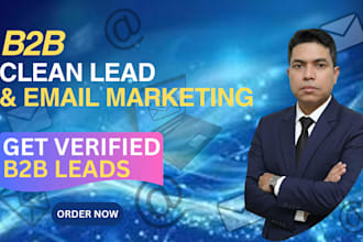 provide verified b2b leads and email marketing for real business growth